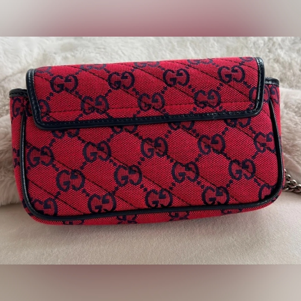 Monogram Multicolor Matelasse Diagonal Floral Emb… - image 8